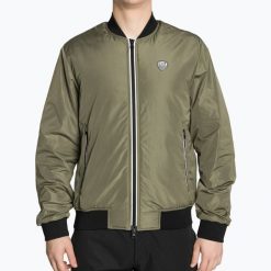 Kurtka męska EA7 Emporio Armani Train Premium Shield. Zielone kurtki EA7 Emporio Armani, l, bez wzorów, z materiału, bez kaptura. Za 479.99 zł.