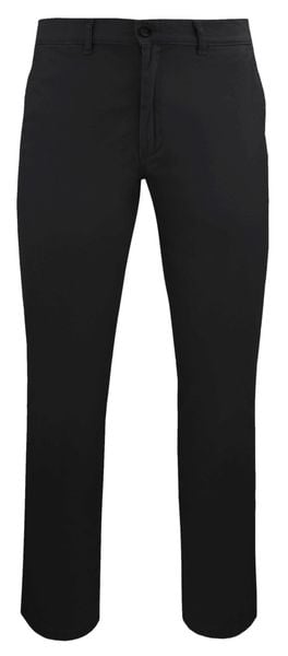 Męskie, Bawełniane Spodnie Typu Chinos - Victorio - Czarne. Czarne eleganckie spodnie Victorio, na co dzień, m, z bawełny. Za 279.00 zł.