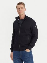 Bugatti Kardigan 8750-15175E Granatowy Regular Fit. Niebieskie swetry rozpinane Bugatti, m, bez wzorów, z wiskozy, bez kołnierzyka, bez ramiączek. Za 679.99 zł.