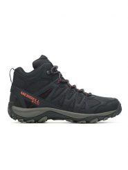 Merrell Botki turystyczne "Accentor 3" w kolorze czarnym rozmiar: 44,5. Czarne buty trekkingowe Merrell, bez wzorów, z gore-texu, bez zapięcia. Za 367.14 zł.