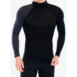 Bluza termoaktywna męska Ortovox 120 Comp Light Hoody. Czarne bielizna termoaktywna ORTOVOX, na zimę, m, bez wzorów, bez ramiączek, narciarskie. Za 497.99 zł.