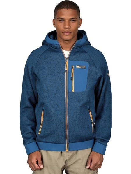 Geographical Norway Kurtka polarowa "Tocket" w kolorze niebieskim rozmiar: XL. Niebieskie kurtki Geographical Norway, xl, bez wzorów, z polaru, bez kaptura. Za 162.11 zł.