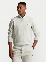 Polo Ralph Lauren Bluza 710888284002 Szary Regular Fit. Szare bluzy Polo Ralph Lauren, m, bez wzorów, z bawełny, bez kaptura. Za 579.99 zł.