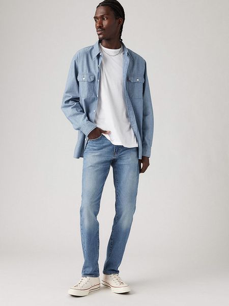 Levi's Dżinsy "511" - Slim fit - w kolorze niebieskim rozmiar: W28/L32. Niebieskie jeansy Levi's®, l. Za 119.40 zł.