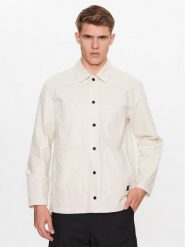 Vans Kurtka przejściowa Hickory Stripe Drill Chore Coat VN0008G2 Écru Regular Fit. Kurtki Vans, m, bez wzorów, z bawełny, bez kaptura. Za 299.99 zł.