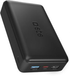 SBS SBS 20000mAh TTBB20000FASTK czarny. Czarne powerbanki . Za 94.90 zł.