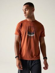 Dare 2b Koszulka funkcyjna "Tech II" w kolorze pomarańczowym rozmiar: L. Pomarańczowe t-shirty sportowe Dare 2B, bez wzorów, z materiału, bez ramiączek, outdoorowe. Za 61.17 zł.