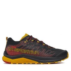 Buty do biegania La Sportiva. Czarne buty do biegania La Sportiva, bez wzorów, z gore-texu, bez zapięcia, do biegania, gore-tex. Za 569.99 zł.