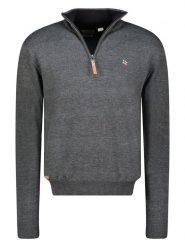 Geographical Norway Sweter "Fregate" w kolorze antracytowym rozmiar: XL. Czarne swetry nierozpinane Geographical Norway, xl, bez wzorów, bez kołnierzyka, bez ramiączek. Za 123.45 zł.