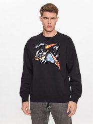 Levi's® Bluza Graphic 38712-0213 Czarny Relaxed Fit. Czarne bluzy m, bez wzorów, z bawełny, bez kaptura. Za 179.99 zł.