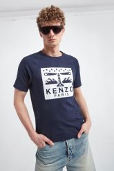 T-shirt męski KENZO. T-shirty KENZO, m, bez wzorów, bez kołnierzyka, bez ramiączek. W wyprzedaży za 597.35 zł.