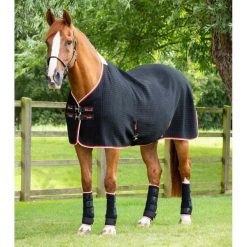 Koszula do suszenia dla koni Premier Equine Premtex. Czarne koszule PREMIER EQUINE, na jesień, bez wzorów, z polaru, bez kołnierzyka, bez ramiączek. Za 774.50 zł.