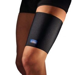 Podstawowe spodenki neoprenowe Thuasne. Czarne krótkie spodenki sportowe THUASNE, s, bez wzorów, z elastanu. Za 121.00 zł.