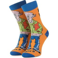 Skarpety Wysokie Unisex CUP OF SOX - Wojtas Kolorowy Pomarańczowy. Brązowe skarpety Cup of Sox, bez wzorów, z bawełny. Za 35.00 zł.
