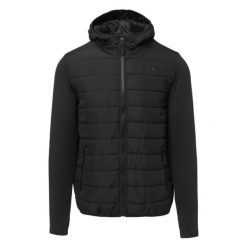 Kurtka męska Hi-Tec Core Hino - czarna, Rozmiar XXXL. Czarne kurtki do biegania Hi-tec, m, bez wzorów, z elastanu, bez kaptura, do biegania. Za 112.99 zł.