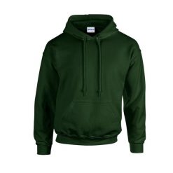 Bluza Z Kapturem Dla Dorosłych Unisex Heavy Blend. Czerwone bluzy GILDAN, m, bez wzorów, z kapturem. Za 73.99 zł.