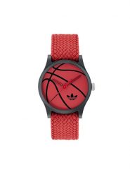 Adidas Zegarek Game One AOSY25027 Czarny. Czarne, analogowe zegarki Adidas. Za 379.99 zł.