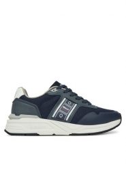 Blauer Sneakersy S5RAY05 Granatowy. Niebieskie buty sportowe casual Blauer, bez wzorów, z materiału, bez zapięcia. Za 399.99 zł.