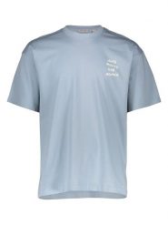 ONLY & SONS Koszulka "Onsmoney" w kolorze błękitnym rozmiar: XL. Niebieskie bezrękawniki Only & Sons, xl, bez wzorów, z bawełny, bez kołnierzyka, bez ramiączek. Za 72.95 zł.