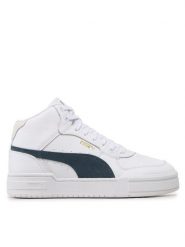Puma Sneakersy Ca Pro Mid Heritage 387487 03 Biały. Białe buty sportowe casual Puma, bez wzorów, ze skóry, bez zapięcia. Za 259.99 zł.