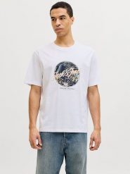 Jack & Jones Koszulka "Honolulu" w kolorze białym rozmiar: XXL. Białe bezrękawniki Jack & Jones, xxl, bez wzorów, z bawełny, bez kołnierzyka, bez ramiączek. Za 39.99 zł.