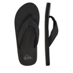 Japonki Quiksilver. Czarne japonki Quiksilver, bez wzorów. Za 99.99 zł.