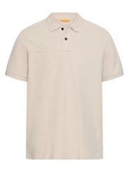 Camel Active Koszulka polo w kolorze beżowym rozmiar: XXL. Brązowe koszulki polo Camel Active, xxl, bez wzorów, z bawełny, bez kołnierzyka, bez ramiączek. Za 135.95 zł.