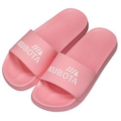 Klapki Męskie Basenowe Kubota Basic. Czerwone klapki Kubota. W wyprzedaży za 55.99 zł.