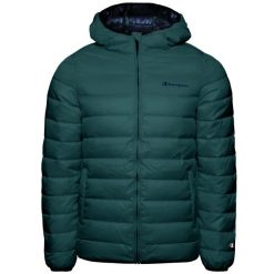 Kurtka turystyczna męska Down Jacket. Zielone kurtki Champion, na zimę, m, bez wzorów, z poliesteru, z kapturem. Za 172.99 zł.