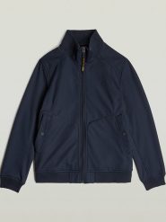G-Star Kurtka softshellowa w kolorze granatowym rozmiar: M. Niebieskie kurtki outdoor i hardshell G-Star, m, bez wzorów, bez kaptura. Za 374.95 zł.