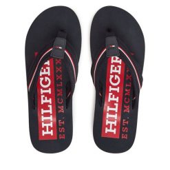 Japonki Tommy Hilfiger. Niebieskie japonki Tommy Hilfiger, bez wzorów. Za 119.99 zł.
