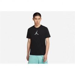 Koszulka sportowa męska Nike Air Jordan Brand 23. Czarne t-shirty sportowe Nike, bez wzorów, z bawełny, bez ramiączek. Za 231.00 zł.