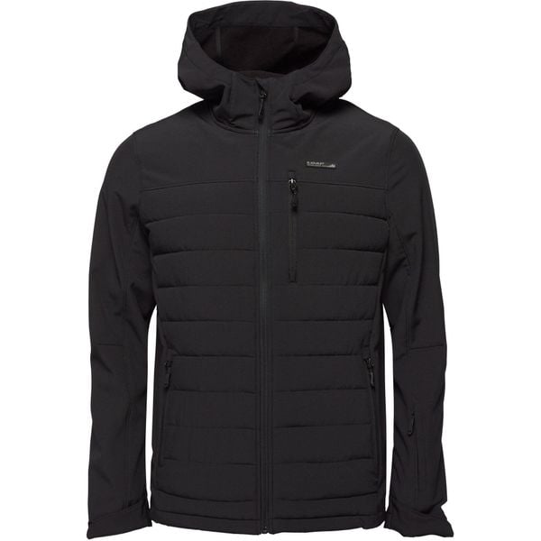 Glemo Luhel męska kurtka narciarska, czarna, 2XL. Czarne kurtki narciarskie i snowboardowe ZEAGLE, na zimę, m, bez wzorów, bez kaptura. Za 239.69 zł.