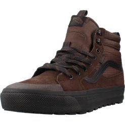Buty VANS VN000Y623N11 SK8 HI Brązowy. Brązowe buty turystyczne Vans, bez wzorów, z tkaniny, bez zapięcia, na fitness i siłownię. Za 565.99 zł.