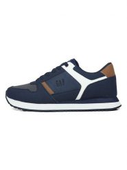 GAP Sneakersy "Sandiego II" w kolorze granatowym rozmiar: 42. Niebieskie buty sportowe casual GAP, bez wzorów, bez zapięcia. Za 123.25 zł.