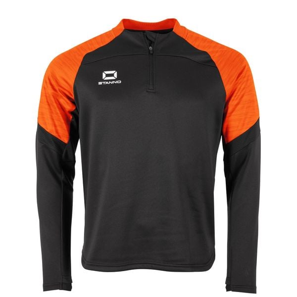 Bluza dresowa 1/4 zip Stanno Bolt. Brązowe bluzy bez kaptura STANNO, xl, bez wzorów, z dresówki, bez kaptura. Za 249.50 zł.