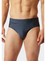 Schiesser Kąpielówki w kolorze granatowym rozmiar: 4XL. Niebieskie kąpielówki Schiesser, xl, bez wzorów, z materiału. Za 78.28 zł.