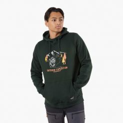 Bluza z kapturem Męska Swedemount Forest Hood. Zielone bluzy SWEDEMOUNT, m, bez wzorów, z kapturem. Za 199.99 zł.