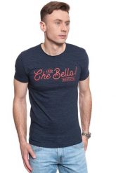 MĘSKI T-SHIRT MUSTANG AARON C STRIPE + AW 1008959 11559. T-shirty Mustang, m, bez wzorów, bez kołnierzyka, bez ramiączek. Za 59.99 zł.