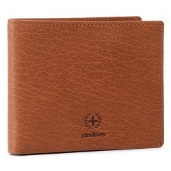 Duży Portfel Męski Strellson. Brązowe portfele Strellson, bez wzorów. Za 149.99 zł.