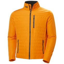 Kurtka Helly Hansen Crew Insulator 2.0. Brązowe kurtki Helly Hansen, s, bez wzorów, z materiału, bez kaptura. Za 743.00 zł.