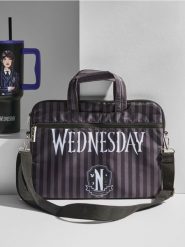 Torba na laptopa Wednesday - czarny. Czarne torby na laptopa Sinsay. Za 35.99 zł.