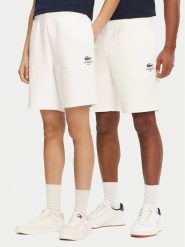 Lacoste Szorty sportowe Unisex GH0990 Écru Regular Fit. Krótkie spodenki sportowe LACOSTE, m, bez wzorów, z bawełny. Za 279.99 zł.