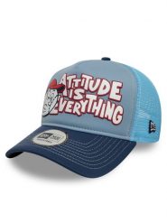 New Era Czapka z daszkiem Graphic Ef 60595318 Niebieski. Niebieskie czapki z daszkiem New Era, bez wzorów, z materiału. Za 129.99 zł.