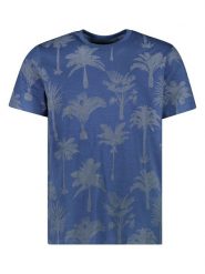 Cars Jeans Koszulka "Waswa" w kolorze niebieskim rozmiar: L. Niebieskie bezrękawniki Cars Jeans, l, bez wzorów, z jeansu, bez kołnierzyka, bez ramiączek. Za 57.33 zł.