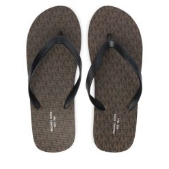 Japonki MICHAEL Michael Kors. Brązowe japonki MICHAEL Michael Kors, bez wzorów. Za 229.99 zł.