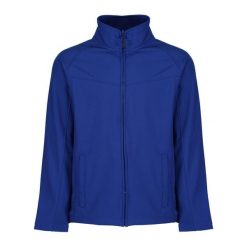 Męska Kurtka Soft Shell Uproar. Niebieskie kurtki Regatta, m, bez wzorów, bez kaptura. Za 162.99 zł.