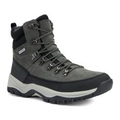 Śniegowce męskie KADVA Adven Mid WP. Szare buty trekkingowe KADVA, bez zapięcia. Za 189.99 zł.