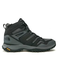 Trekkingi The North Face. Czarne botki sznurowane The North Face, bez wzorów, bez obcasa, bez zapięcia. Za 499.99 zł.