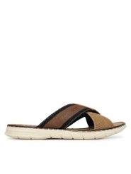 Bugatti Klapki 315-A32861469 Beżowy ciemny. Brązowe klapki Bugatti, ze skóry. Za 169.99 zł.